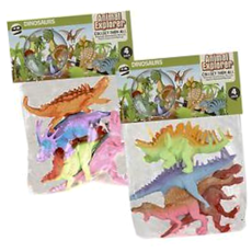 Dinosaurs - 4 Piece, 18cm